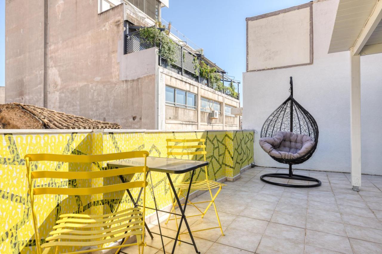 Apartament Chic Rooftop W/ Terrace - Near Acropolis